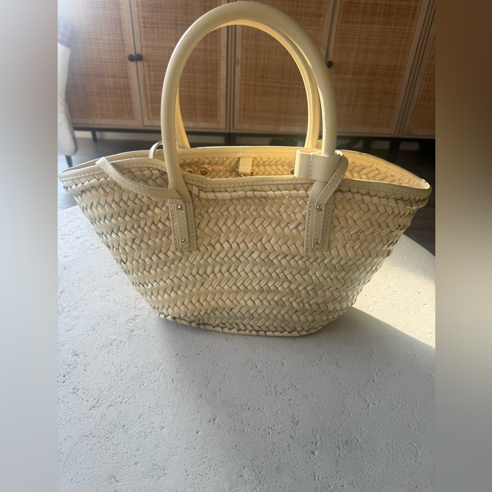 Authentic Jacquemus Cream Le Panier Soli Tote Bag - Picture 13 of 15